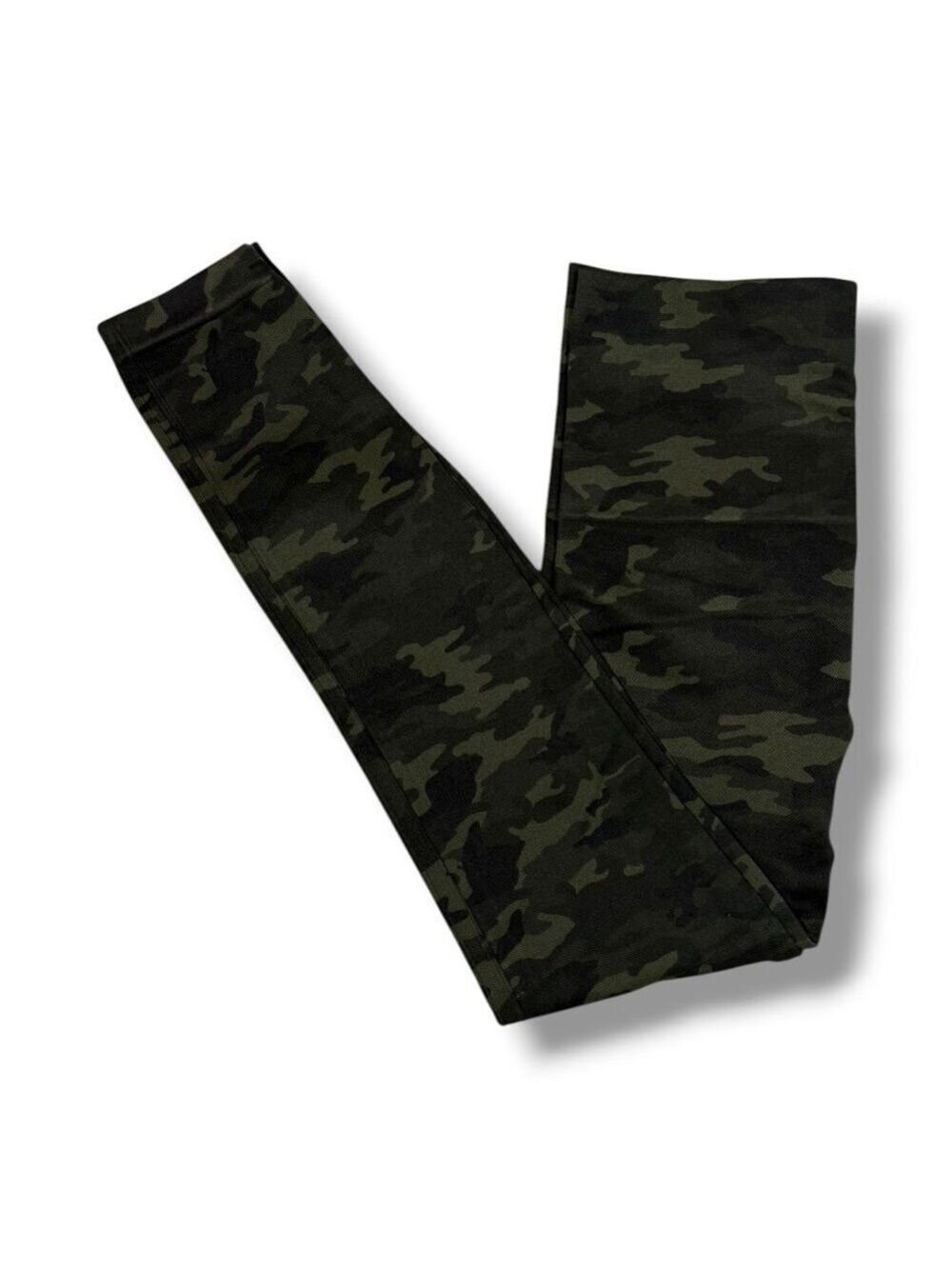 SPANX Women’s Camo Leggings Green Size Large